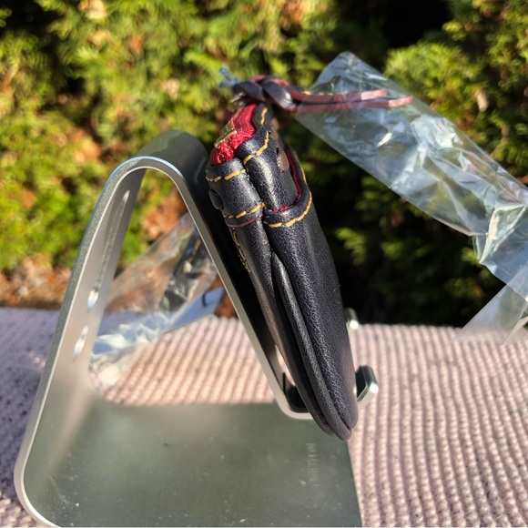 NWT - Dooney Bourke Florentine Small Coin Case in Navy - Picture 6 of 7